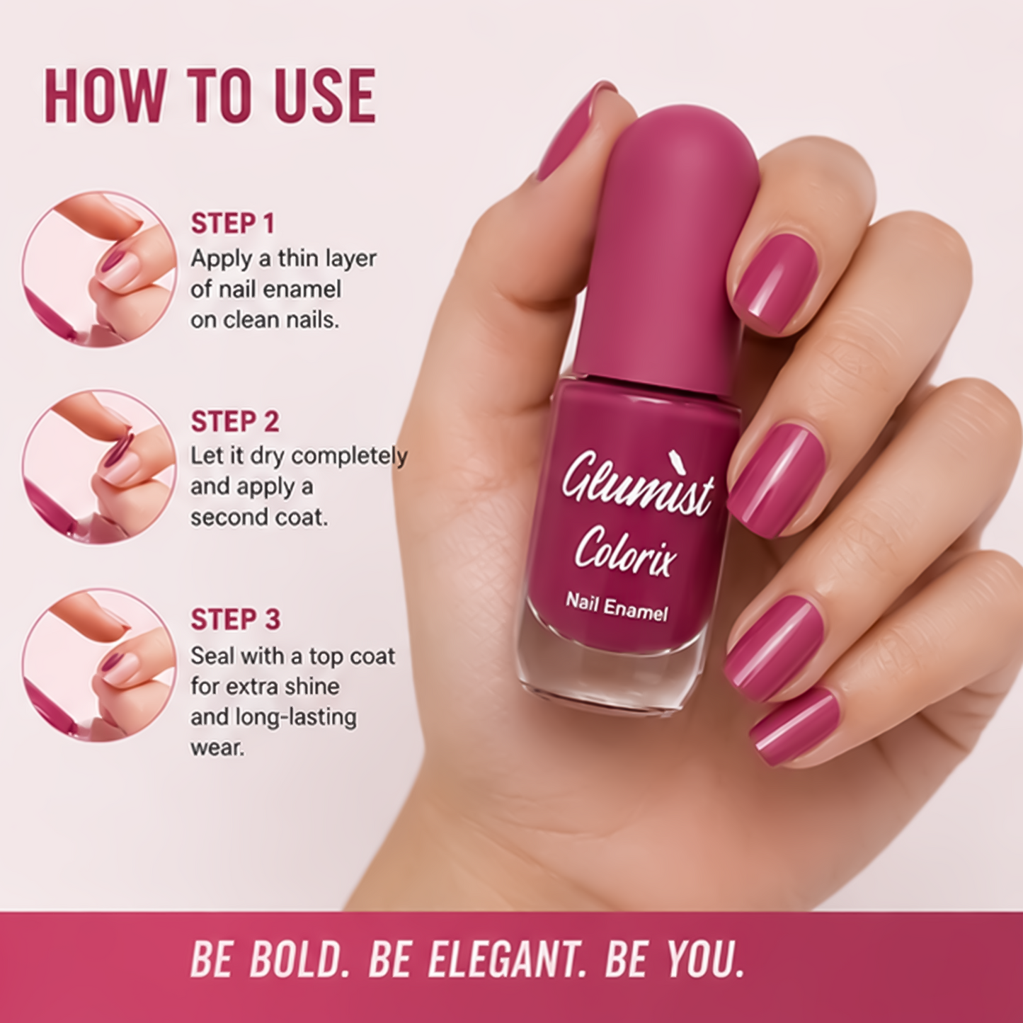 Glumist Colorix™ Luxury Nail Lacquer