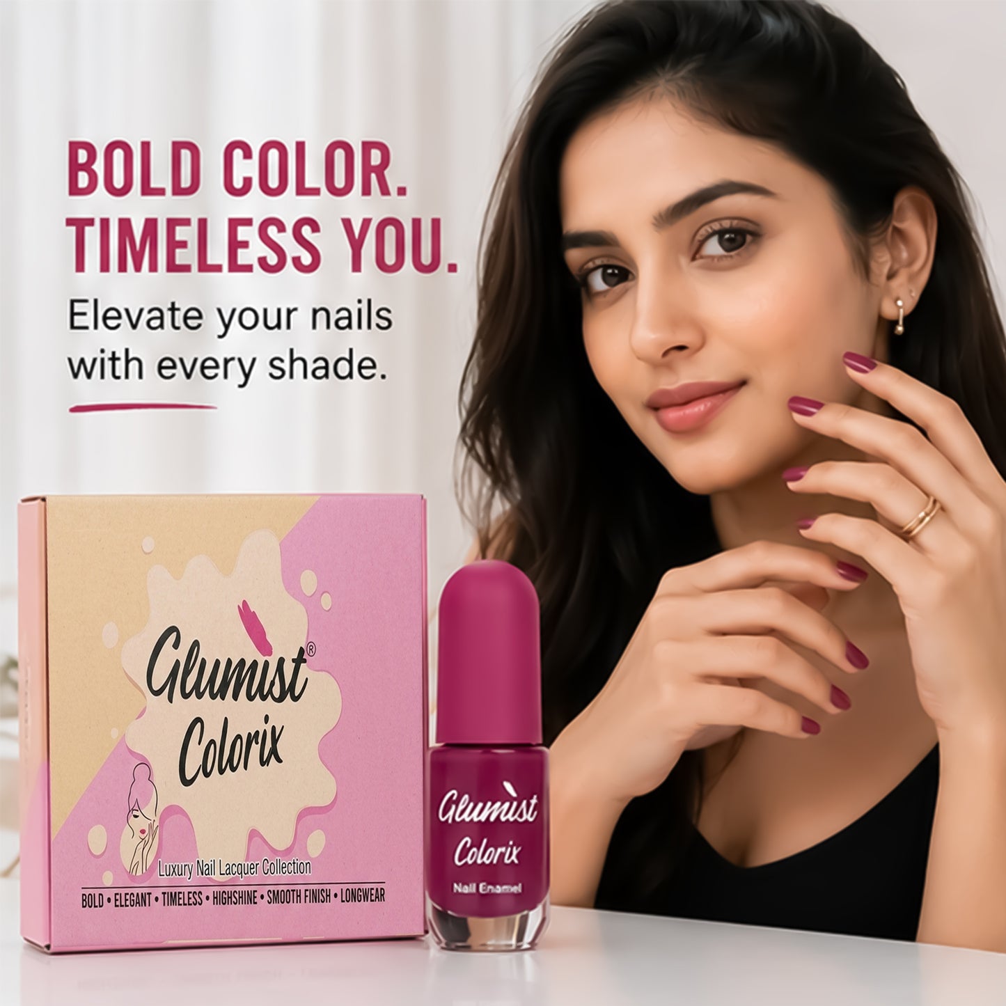 Glumist Colorix™ Luxury Nail Lacquer