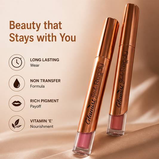 Glumist Studio Ready™ Lips – Pack of 6 Liquid Lip Colors