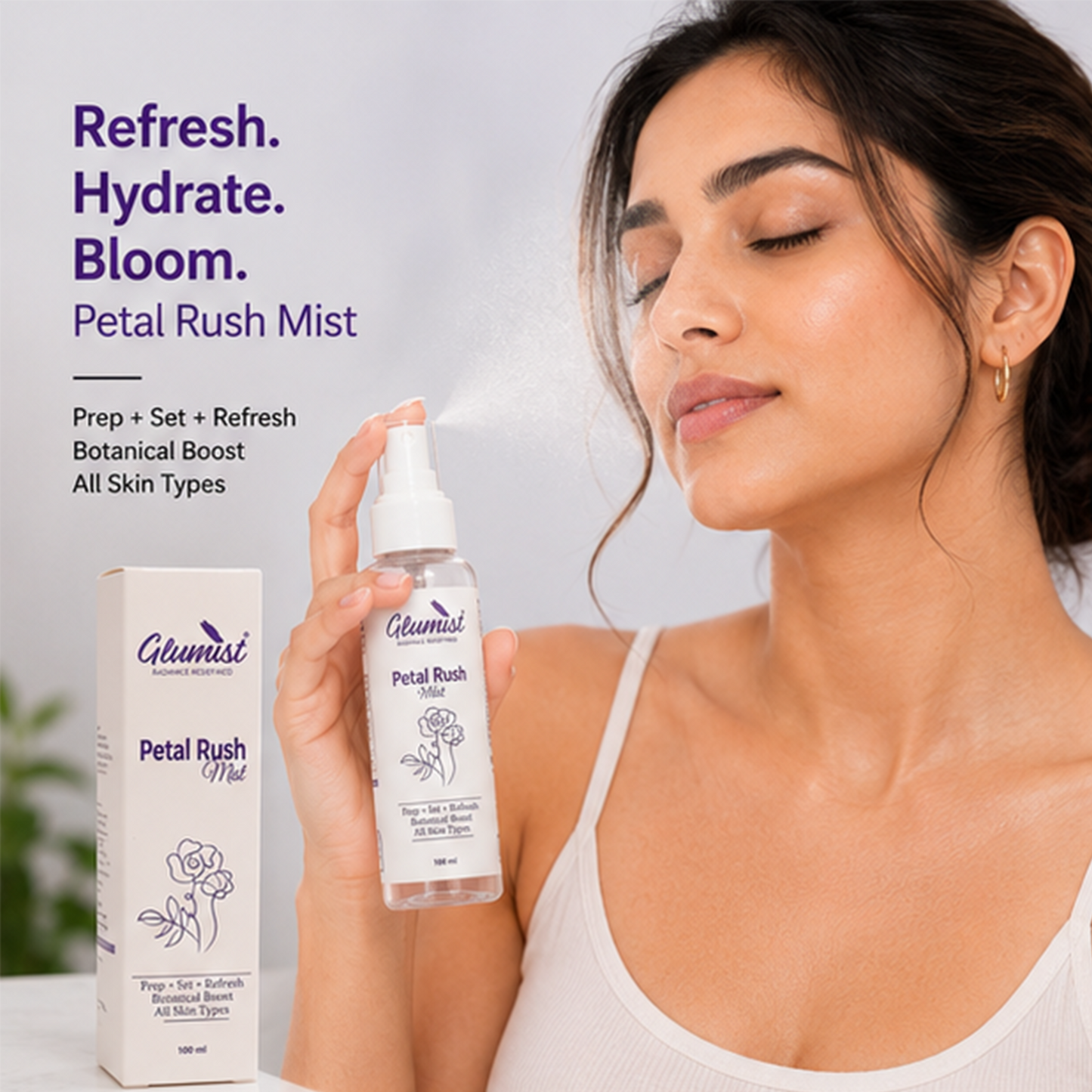 Glumist Petal Rush™ Rose Mist