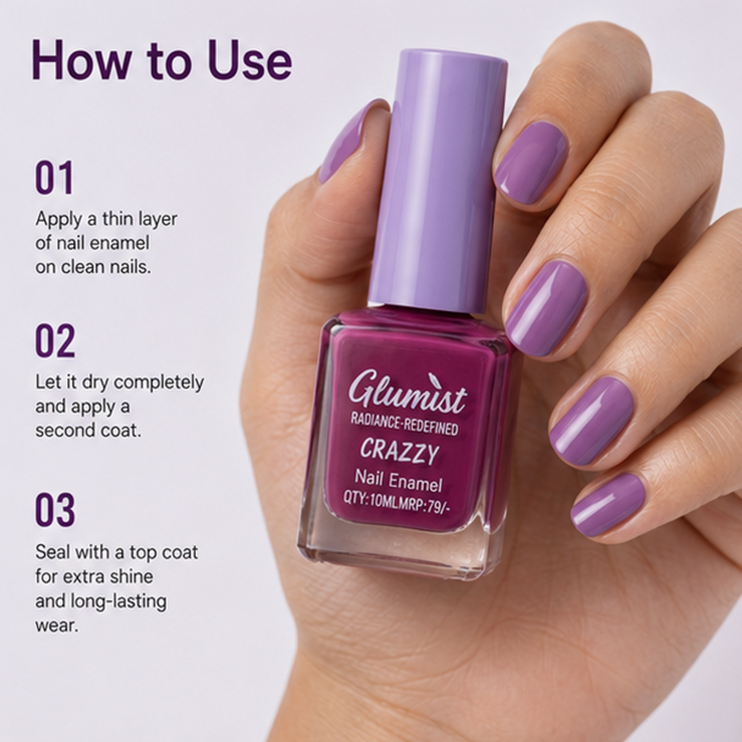 Glumist Crazzy™ Nail Enamel